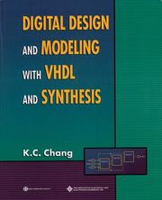 Cover of: Digital design and modeling with VHDL and synthesis