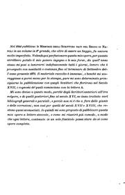 Cover of: Notizie biografiche e bibliografiche degli scrittori napoletani fioriti nel secolo xvii. A,B.