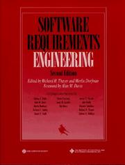 Cover of: Software requirements engineering by edited by Richard H. Thayer and Merlin Dorfman ; foreword by Alan M. Davis ; original contributions by Sidney C. Bailin ... [et al.].