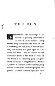 Cover of: The sun, a familiar description of his phænomena
