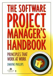 Cover of: The software project manager's handbook by Dwayne Phillips