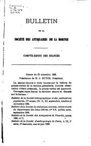 Cover of: Bulletin historique trimestriel