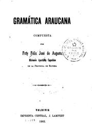 Cover of: Gramática araucana