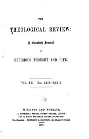 Cover of: The Theological Review: A Quarterly Journal of Religious Thought and Life by Charles Beard
