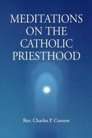 Cover of: Meditations on the Catholic priesthood