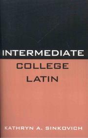 Cover of: Intermediate college Latin