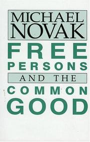Cover of: Free persons and the common good