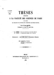 Cover of: Sur les fonctions de variables reelles