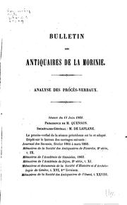 Cover of: Bulletin historique trimestriel