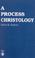 Cover of: A process Christology