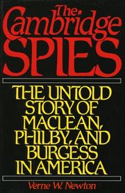 Cambridge Spies by Verne W. Newton