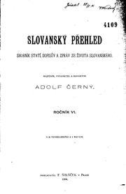 Cover of: Slovanský přehled