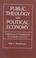 Cover of: Public theology and political economy