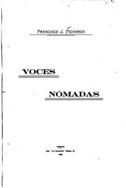 Voces nómadas by Francisco Javier Pichardo