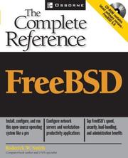 Cover of: FreeBSD: the complete reference