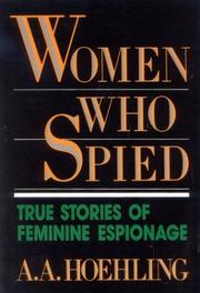 Cover of: Women who spied