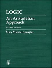 Cover of: Logic: an Aristotelian approach