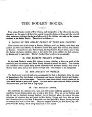 Cover of: The English Bodley Family by 
