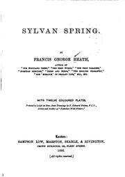 Cover of: Sylvan Spring by Francis George Heath, Francis George Heath