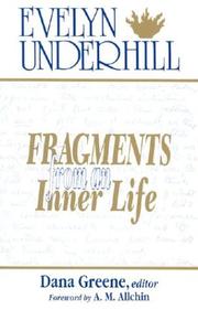 Cover of: Fragments from an inner life by Evelyn Underhill