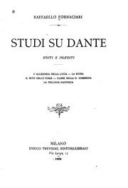 Cover of: Studi su Dante: editi e inediti