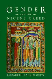 Cover of: Gender and the Nicene Creed