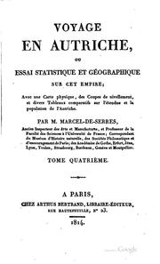 Cover of: Voyage en Autriche, ou essai statistique et géographique sur cet empire ...
