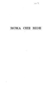 Cover of: Roma che ride: settant'anni di satira : 1801-1870 by 