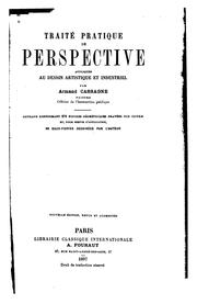 Cover of: Traité practique de perspective: appliquée au dessin artistique et industriel