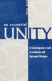 Cover of: An essential unity by David L. Veal