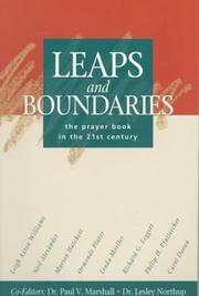 Cover of: Leaps and boundaries: the prayer book in the 21st century