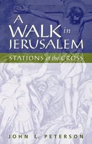 Cover of: A walk in Jerusalem by John L. Peterson