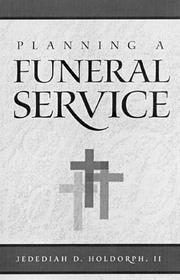 Cover of: Planning a funeral service: a guide to planning a funeral in the Episcopal Church