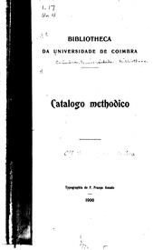 Cover of: Catalogo methodico