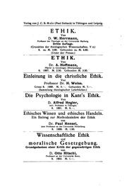 Cover of: Sokrates und die Ethik