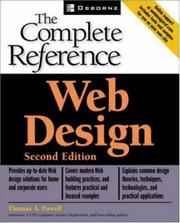 Cover of: Web design: the complete reference