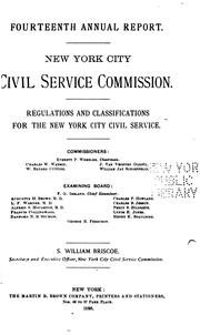 Annual Reports, Rules and Regulations by Civil Service Commission of the City of New York