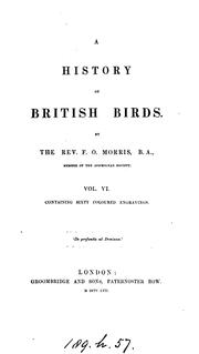 A history of British birds by F. O. Morris