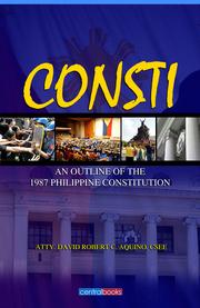 Cover of: CONSTI: An Outline of the 1987 Philippine Constitution