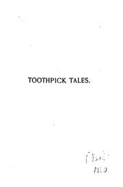 Cover of: Toothpick Tales by Opie Percival Read