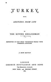 Cover of: Turkey: Being Sketches from Life by Eustace Clare Grenville Murray