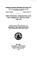Cover of: The Colonial Merchants and the American Revolution, 1763-1776