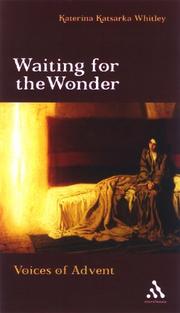 Cover of: Waiting for the wonder: voices of Advent
