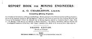 Cover of: Report Book for Mining Engineers