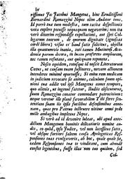Cover of: Mutinensium medicorum methodus antipyretica vindicata, sive ad nonnullorum [J.J. Manget and B ... | 