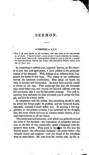 The Believer Victorious: A Sermon, Occasioned by the Death of the Rev. Samuel Judson, Late ... by David Adams Grosvenor