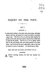 Cover of: Riquet of the Tuft: A Love Drama | 