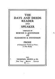 PDF) The Days And Deeds: Reader And Speaker Download Book PDF) The Days And Deeds: Reader And Speaker Download Book