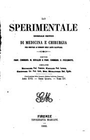 Cover of: Lo Sperimentale