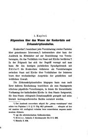 Über die rechtliche Natur der Konkordate und Zirkumskriptionsbullen by Franz Küster